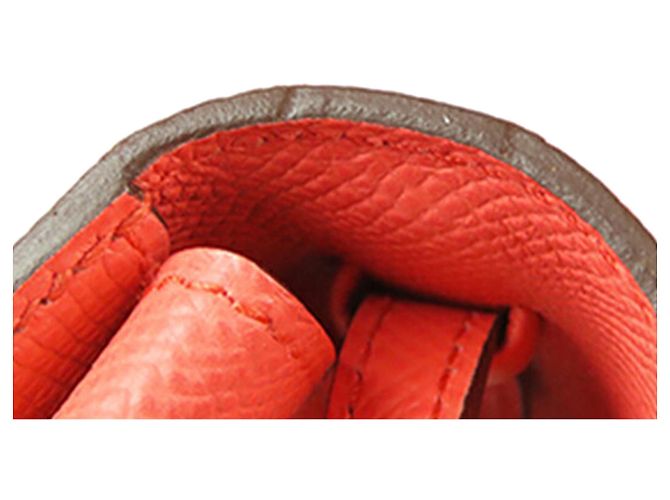 Portafoglio Hermès Pink Epsom Chaine d Ancre To Go Rosa - vista 10