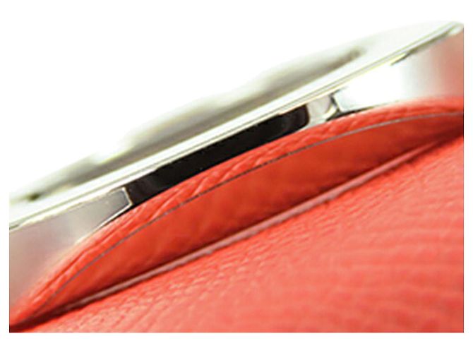 Portafoglio Hermès Pink Epsom Chaine d Ancre To Go Rosa - vista 13