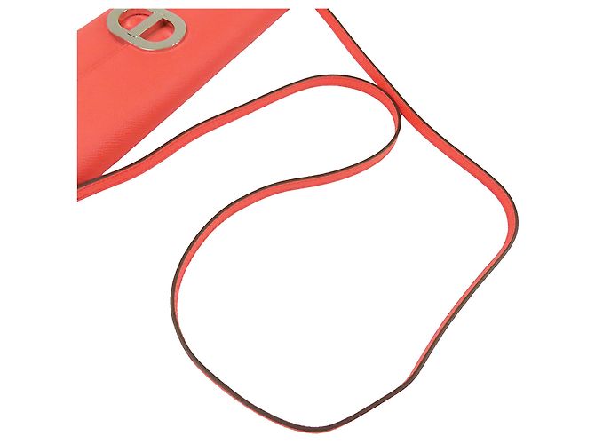 Portafoglio Hermès Pink Epsom Chaine d Ancre To Go Rosa - vista 18