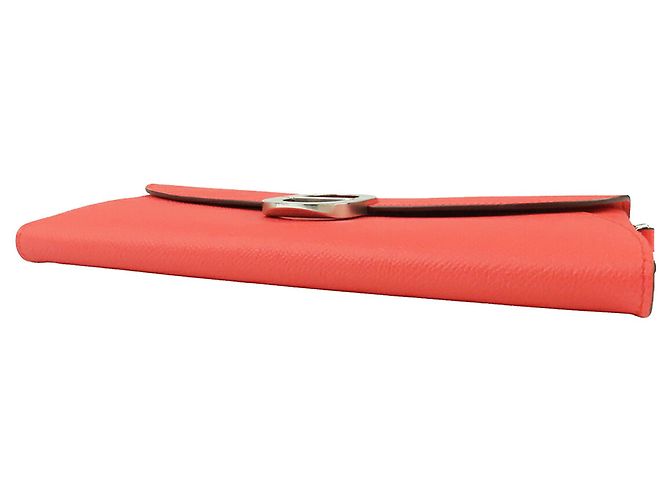 Portafoglio Hermès Pink Epsom Chaine d Ancre To Go Rosa - vista 3