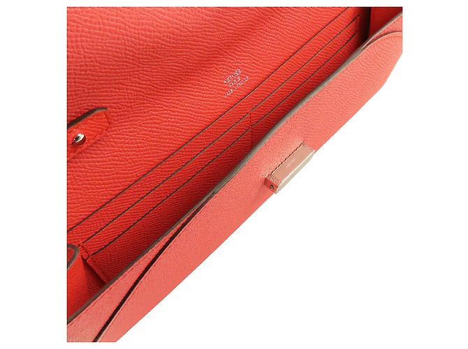 Portafoglio Hermès Pink Epsom Chaine d Ancre To Go Rosa - vista 4