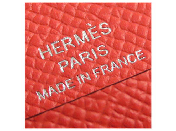 Portafoglio Hermès Pink Epsom Chaine d Ancre To Go Rosa - vista 5