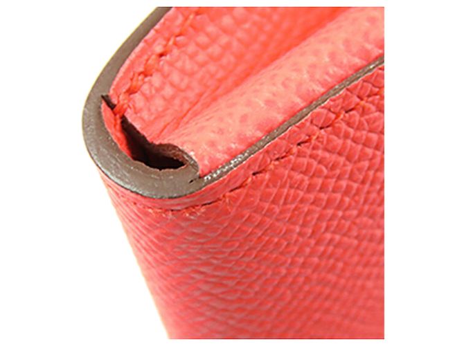 Portafoglio Hermès Pink Epsom Chaine d Ancre To Go Rosa - vista 8