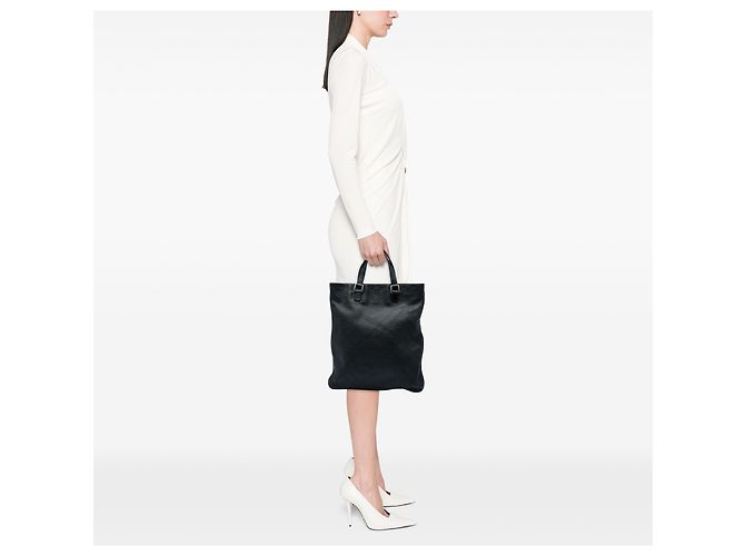 Gucci Black Guccissima Tote Schwarz - Ansicht 5