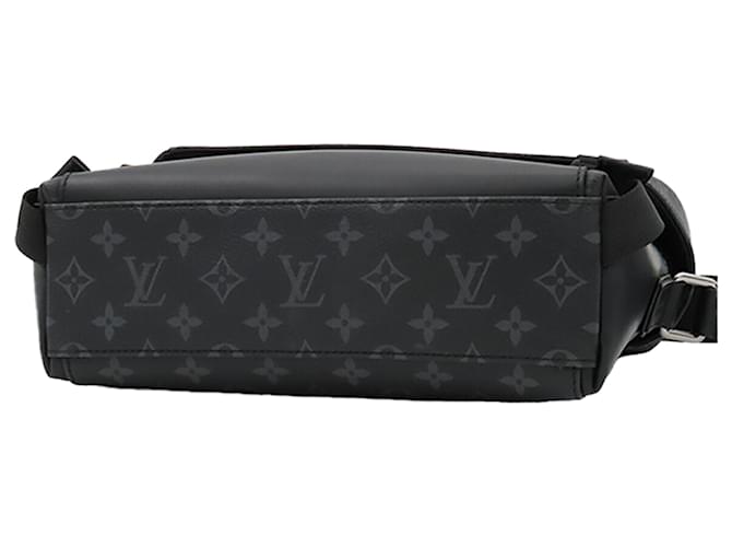 Louis Vuitton Black Monogram Eclipse Voyager PM Nero - vista 3