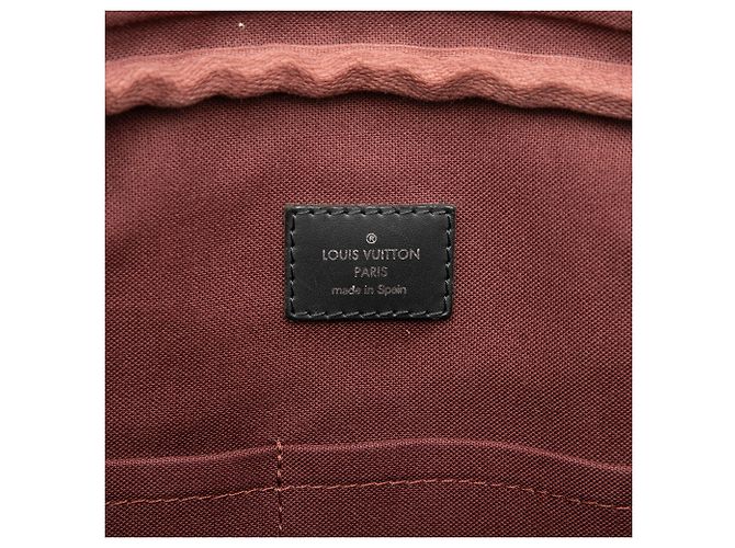 Louis Vuitton Brown Monogram Macassar Porte Documents Voyage - vista 5