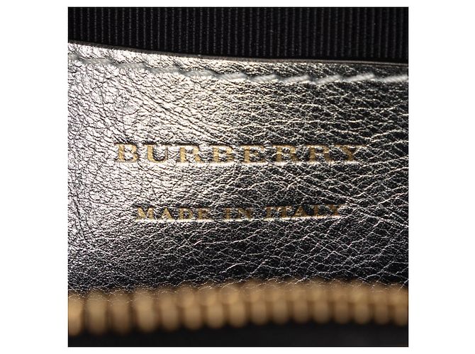 Borsa cintura Burberry Beige Haymarket Check Canvas 1983 Link - vista 5