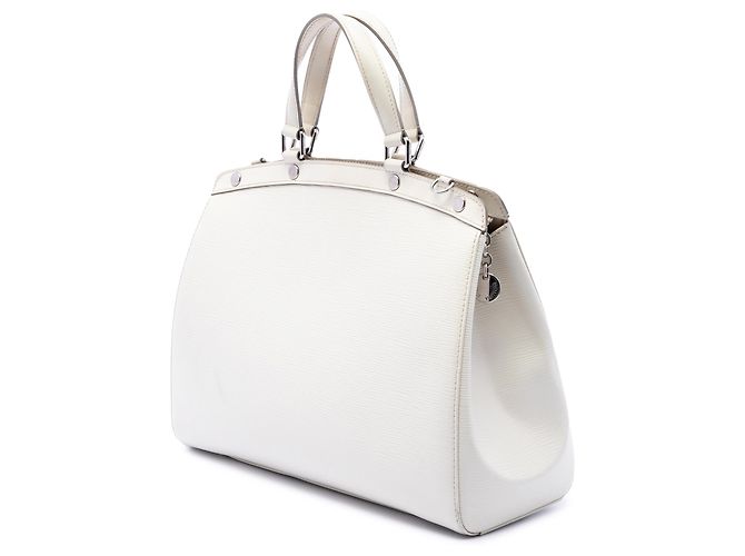 Louis Vuitton White Epi Brea MM Bianco - vista 2