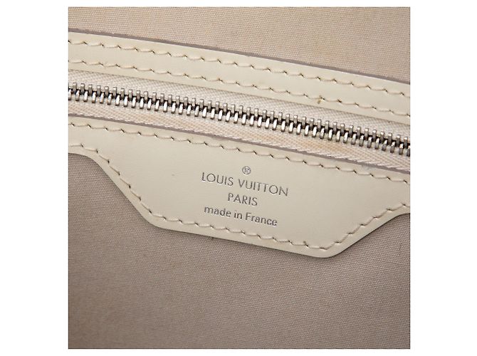 Louis Vuitton White Epi Brea MM Bianco - vista 5