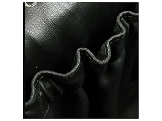Chanel Black CC Caviar Vanity Case Nero - vista 8