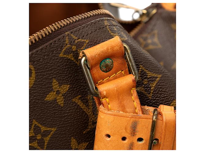 Louis Vuitton Brown Monogram Keepall 45 Marrone - vista 5