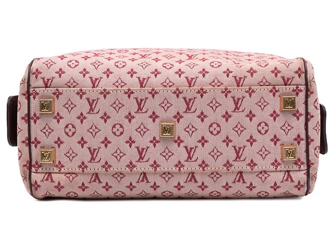 Louis Vuitton Red Monogram Mini Lin Josephine PM Rosso - vista 3
