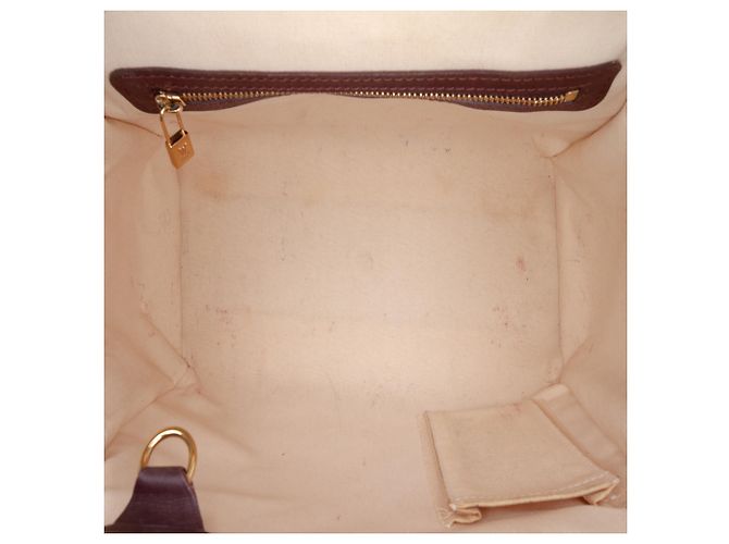 Louis Vuitton Red Monogram Mini Lin Josephine PM Rosso - vista 4