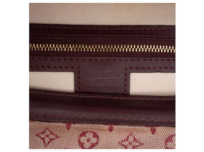 Louis Vuitton Red Monogram Mini Lin Josephine PM Rosso - vista 5