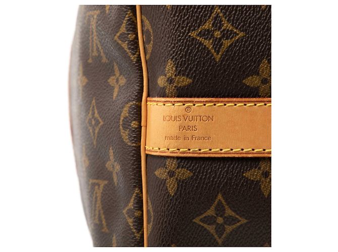 Louis Vuitton Brown Monogram Keepall Bandouliere 55 Braun - Ansicht 4