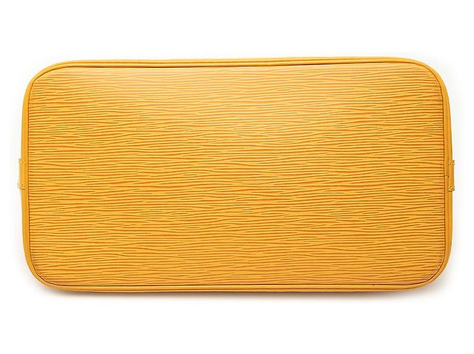 Louis Vuitton Yellow Epi Alma PM Giallo - vista 3