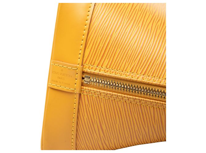 Louis Vuitton Yellow Epi Alma PM Giallo - vista 5