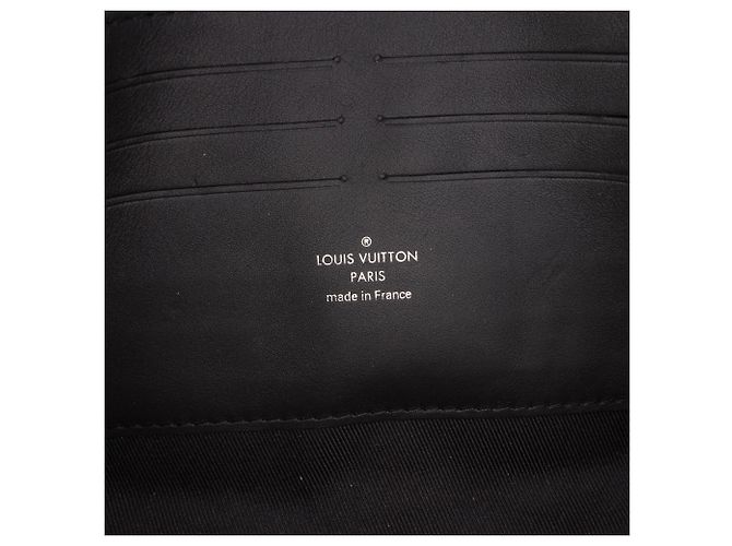 Portafoglio Soft Trunk Monogram Taurillon Nero Louis Vuitton - vista 5