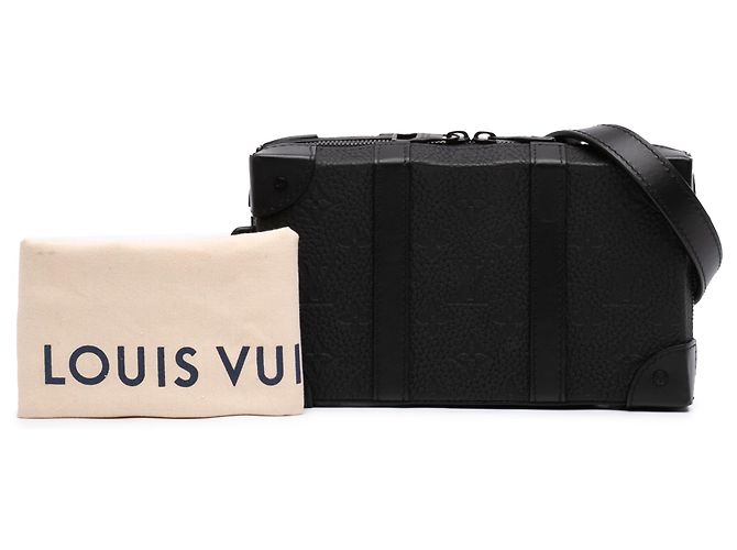 Portafoglio Soft Trunk Monogram Taurillon Nero Louis Vuitton - vista 7
