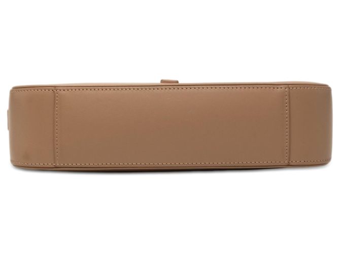 Saint Laurent Le 5 a 7 in pelle di vitello liscia marrone Marrone chiaro - vista 3