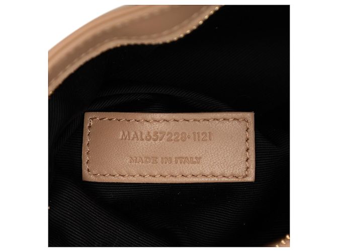 Saint Laurent Le 5 a 7 in pelle di vitello liscia marrone Marrone chiaro - vista 6