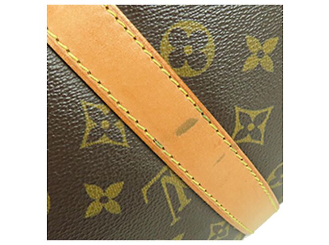 Louis Vuitton Brown Monogram Keepall 45 Marrone - vista 13