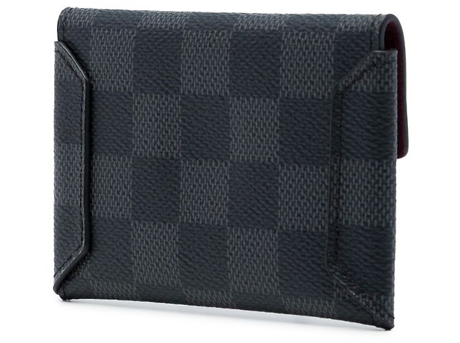 Cartera Compact Modulable Louis Vuitton Black Damier Graphite Negro - vista 2