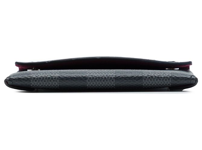 Cartera Compact Modulable Louis Vuitton Black Damier Graphite Negro - vista 3