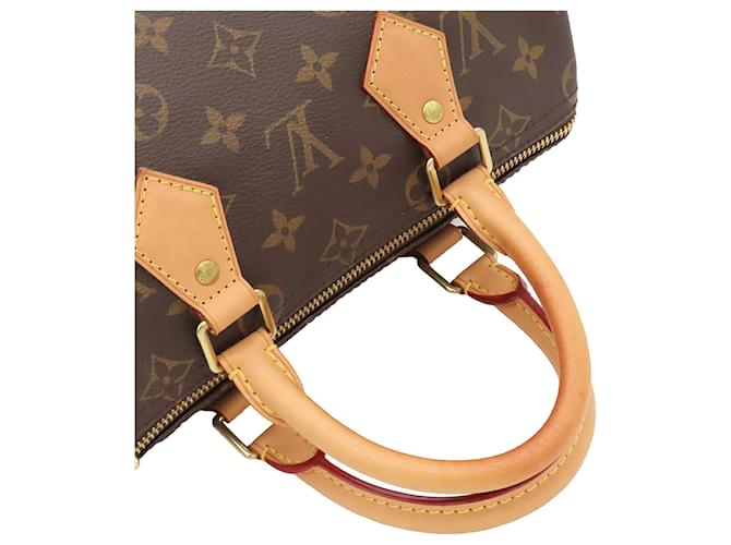 Louis Vuitton Brown Monogram Speedy 25 Castaño - vista 13