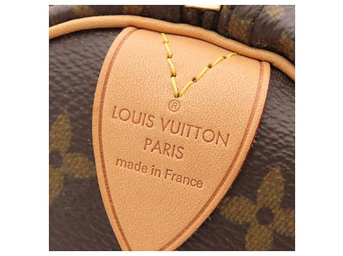 Louis Vuitton Brown Monogram Speedy 25 Castaño - vista 5