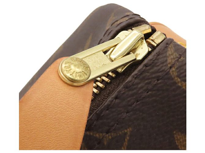 Louis Vuitton Brown Monogram Speedy 25 Castaño - vista 9