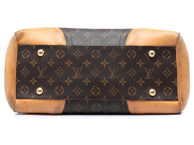 Louis Vuitton Brown Monogram Beverly GM Marrone - vista 3