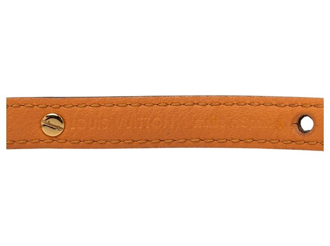 Bracelet Louis Vuitton Brown Monogram Logomania 17 Marron - vue 5