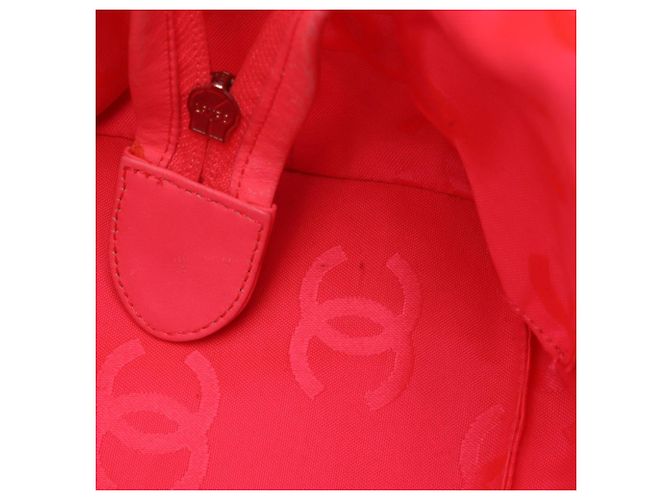 Borsa Tote Chanel Cambon Ligne Grande in Pelle di Agnello Nera Nero - vista 7