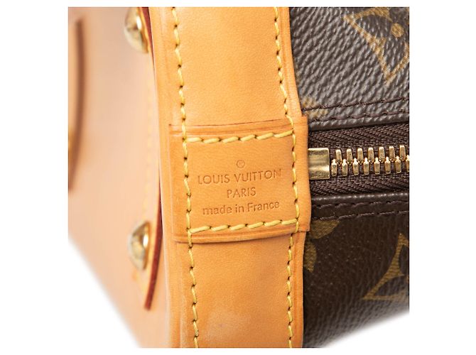Louis Vuitton Brown Monogram Alma BB Marrone - vista 5