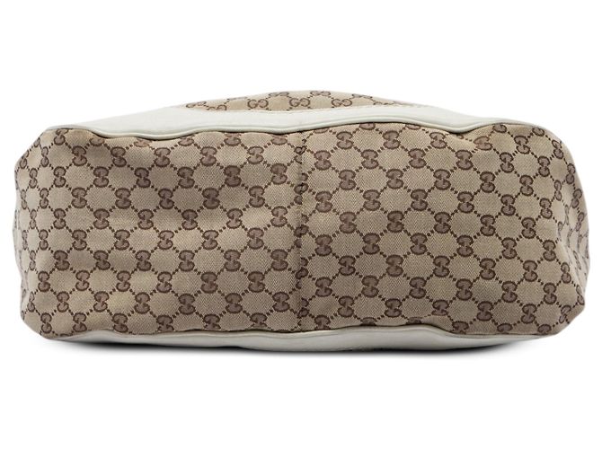 Gucci Charlotte Tote aus beigem GG Canvas - Ansicht 3