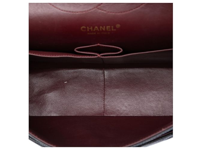 Chanel Black Jumbo Classic Caviar Double Flap Negro - vista 4
