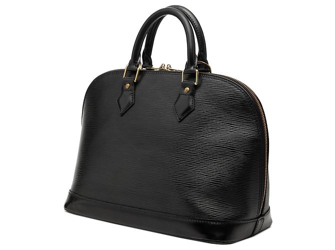 Louis Vuitton Black Epi Alma PM Nero - vista 2