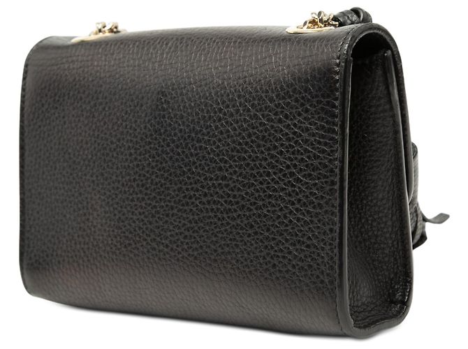 Gucci Borsa a tracolla Miss Bamboo piccola in pelle di vitello nera Nero - vista 2