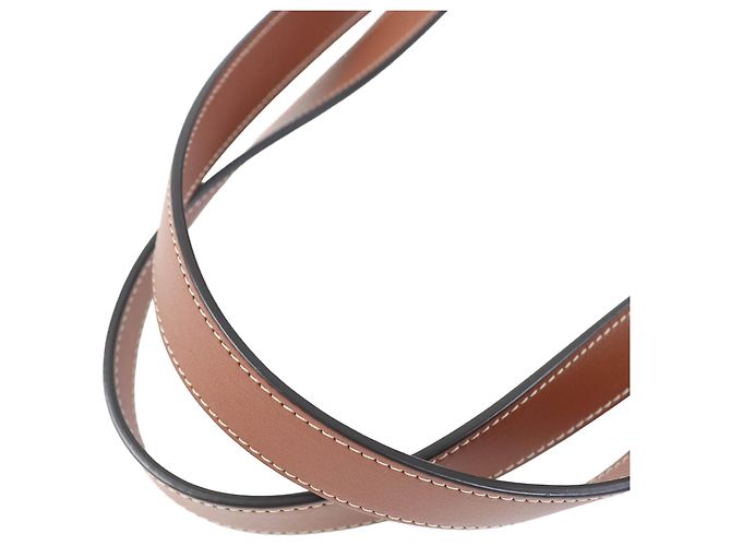 Céline Celine Cuir Triomphe Shopper aus glattem Kalbsleder Braun Medium - Ansicht 8