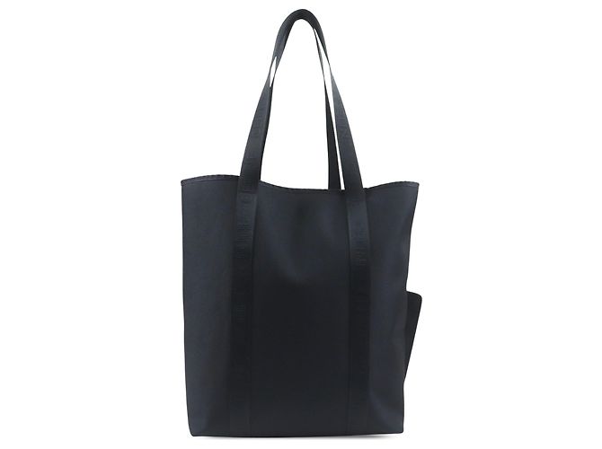 Cabas Céline Borsa Tote Verticale Trekking Celine in nylon nero - vista 2