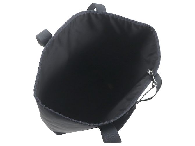 Cabas Céline Borsa Tote Verticale Trekking Celine in nylon nero - vista 3