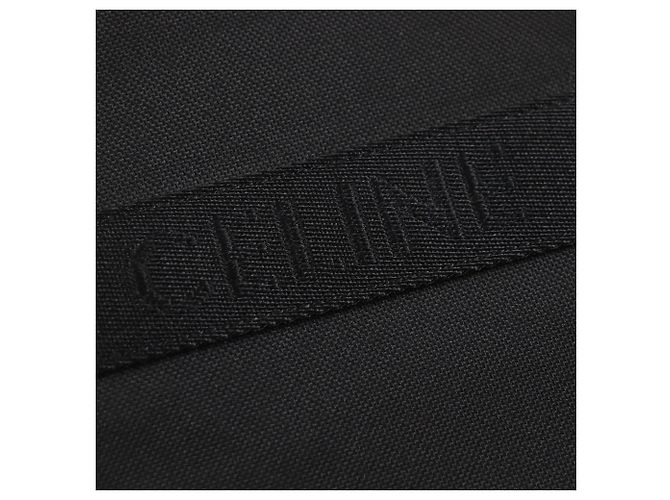 Cabas Céline Borsa Tote Verticale Trekking Celine in nylon nero - vista 6
