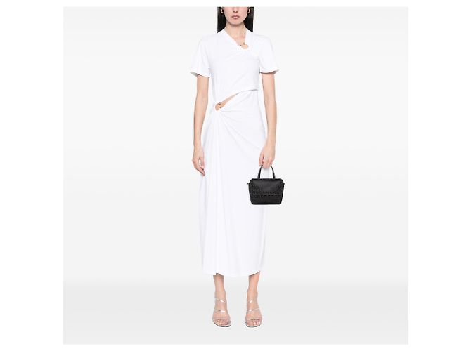 Borsa a mano Fendi Mini Zucchino Canvas Nera Nero - vista 7