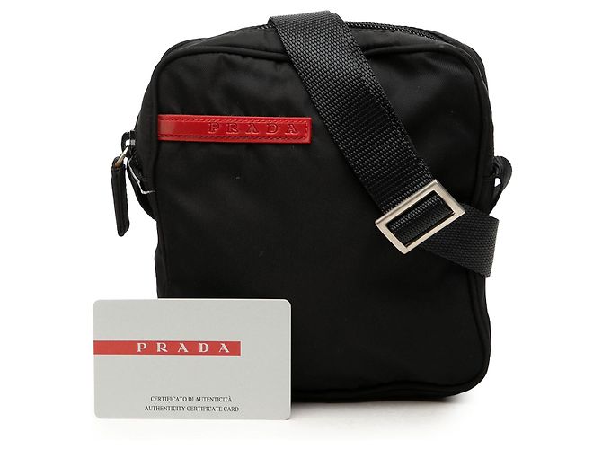 Prada Black Sports Line Tessuto Crossbody - Ansicht 7
