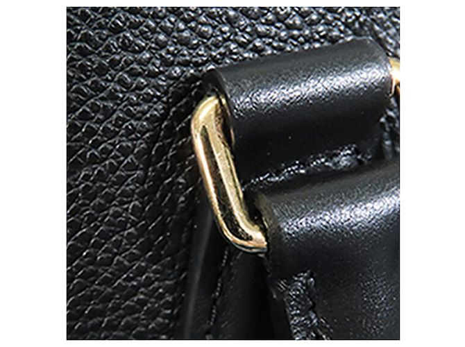 Louis Vuitton Black Monogram Giant Empreinte Speedy Bandouliere 20 Nero - vista 11