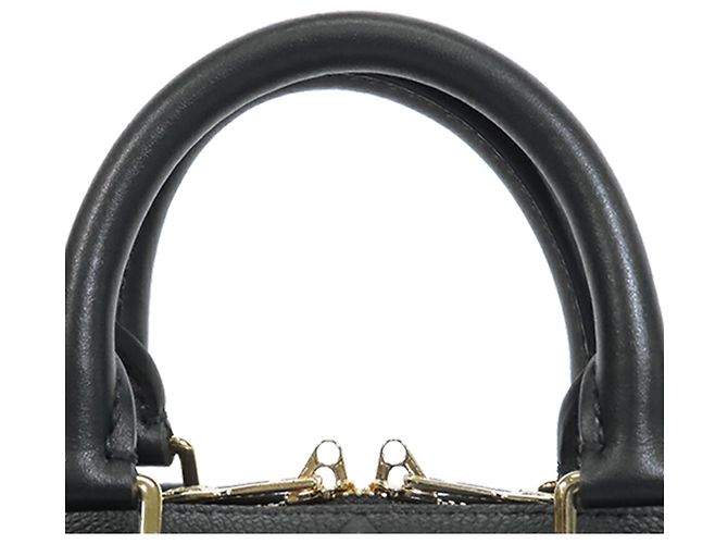 Louis Vuitton Black Monogram Giant Empreinte Speedy Bandouliere 20 Nero - vista 14