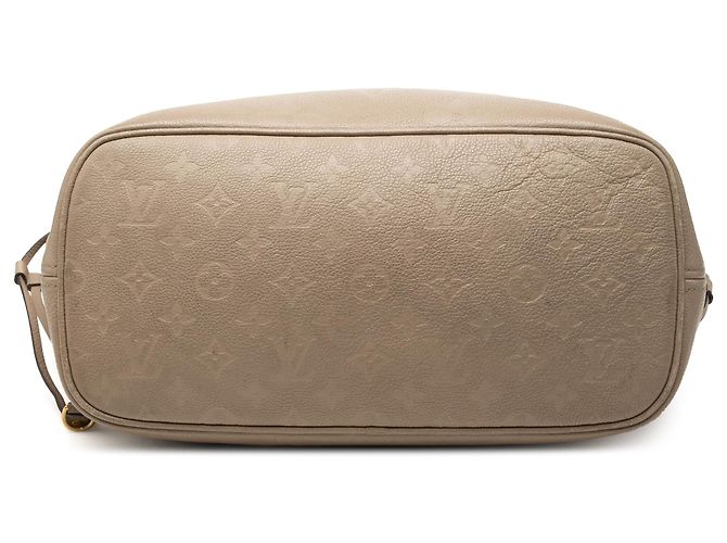 Louis Vuitton Beige Monogram Giant Empreinte Neverfull MM - vista 3