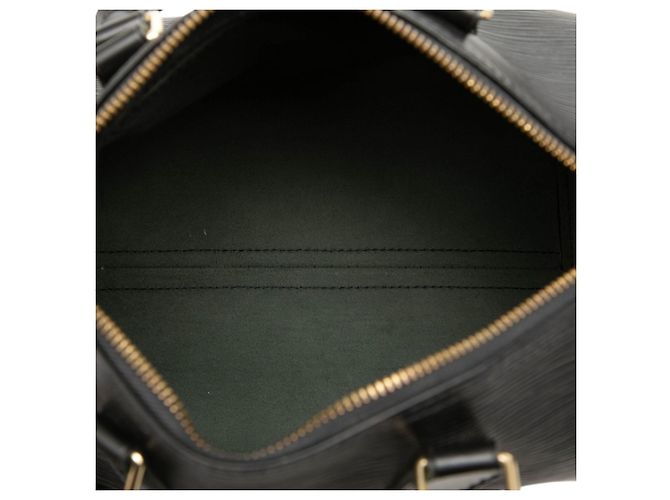 Louis Vuitton Black Epi Speedy 25 Nero - vista 4