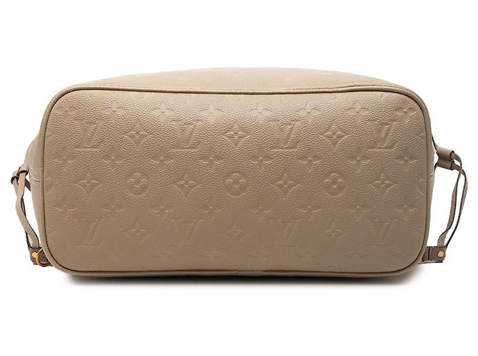 Louis Vuitton Beige Monogram Giant Empreinte Neverfull MM - vista 3
